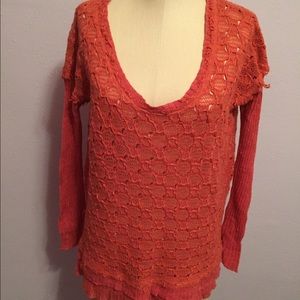 Free people women’s  crew neck sweater size small